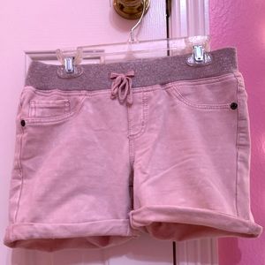 Imperial Stars Pink Sparkly Jegging Shorts| Gently worn but good condition|